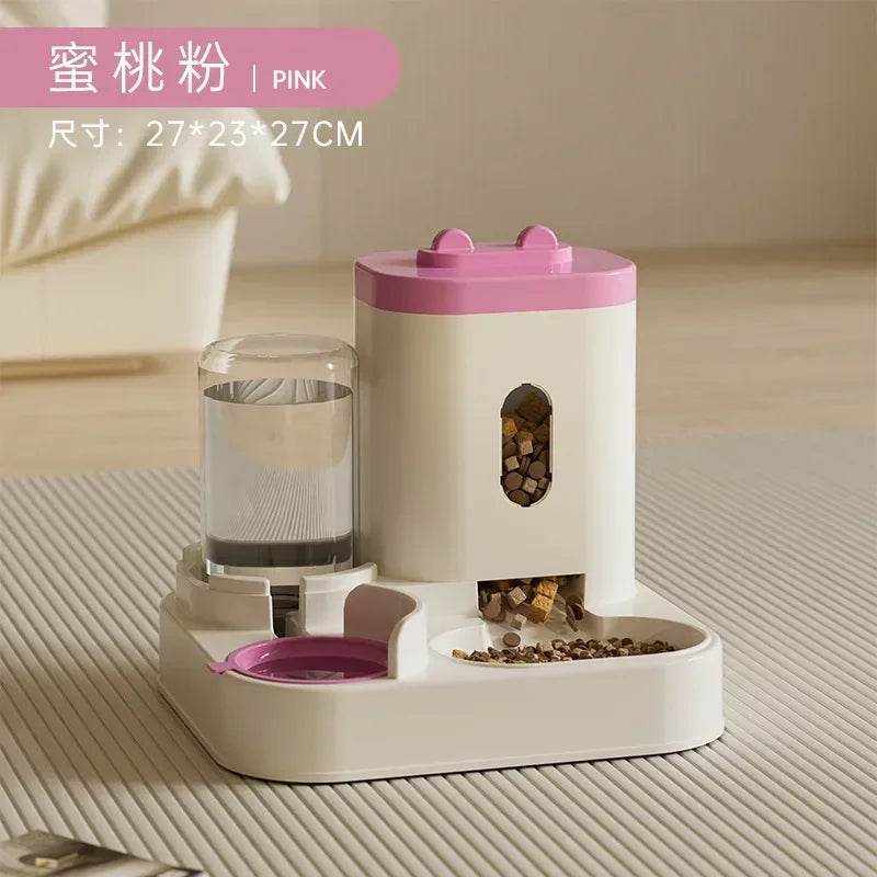 Automatic Pet Feeder Fountain - Moment Pets
