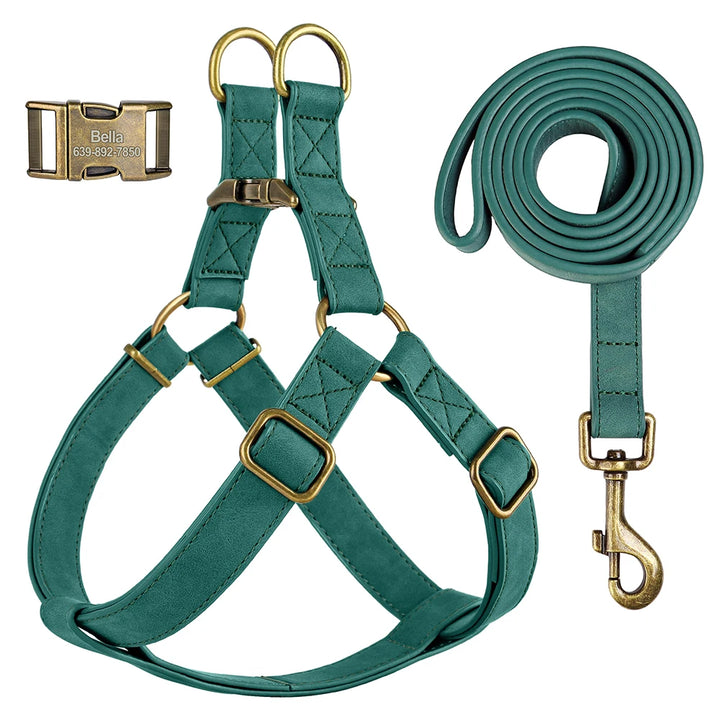 Personalized Engraved Dog Harness