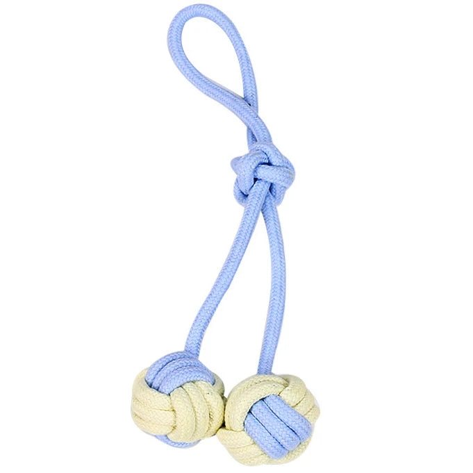 Indestructible Interactive Cotton Rope Toy