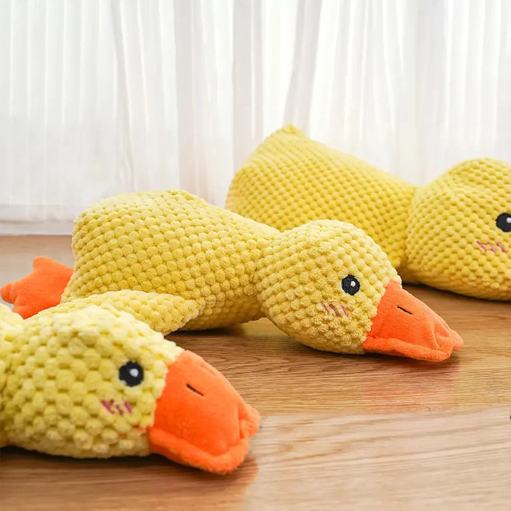 Calming Quacking Duck Dog Toy