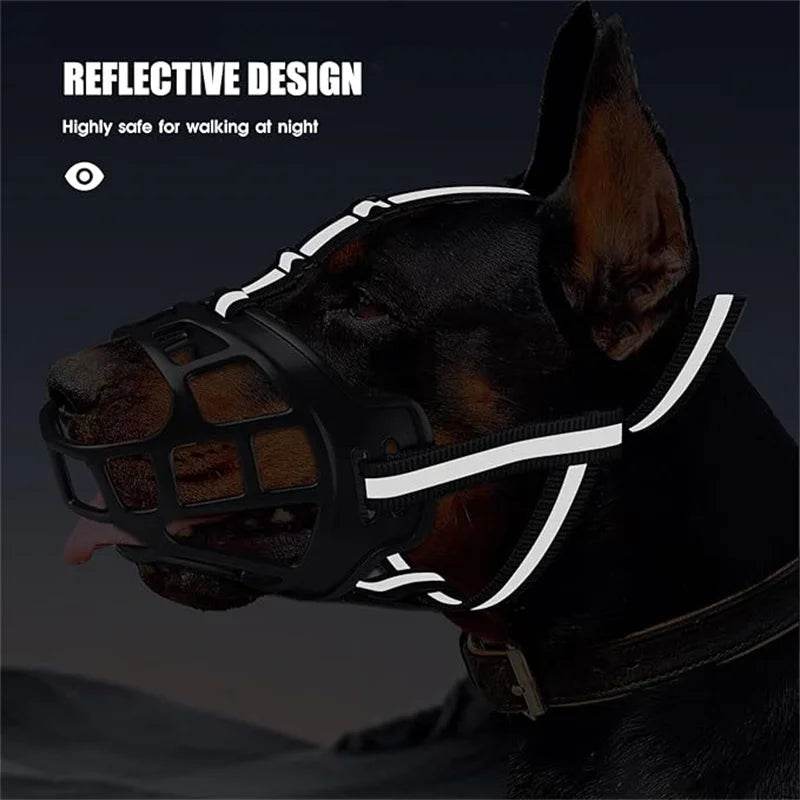 Breathable Cage Dog Muzzle Adjustable - Moment Pets