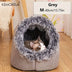 Winter Warm Pet Cave Bed