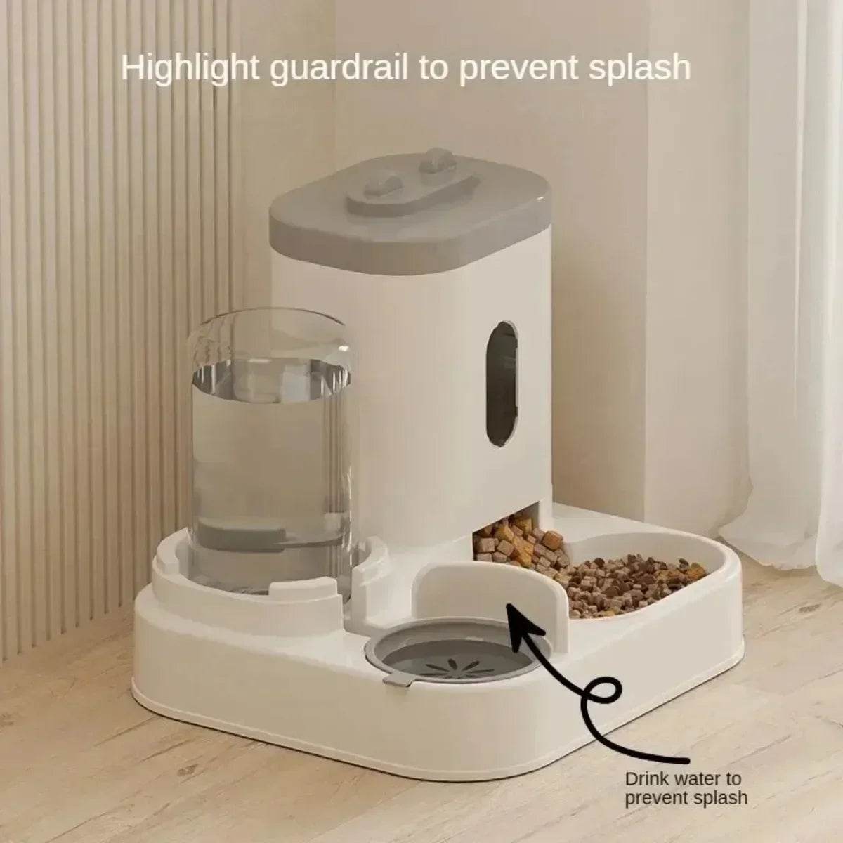 Automatic Pet Feeder Fountain - Moment Pets