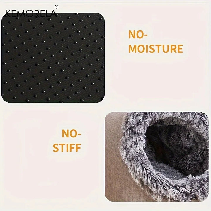 Winter Warm Pet Cave Bed