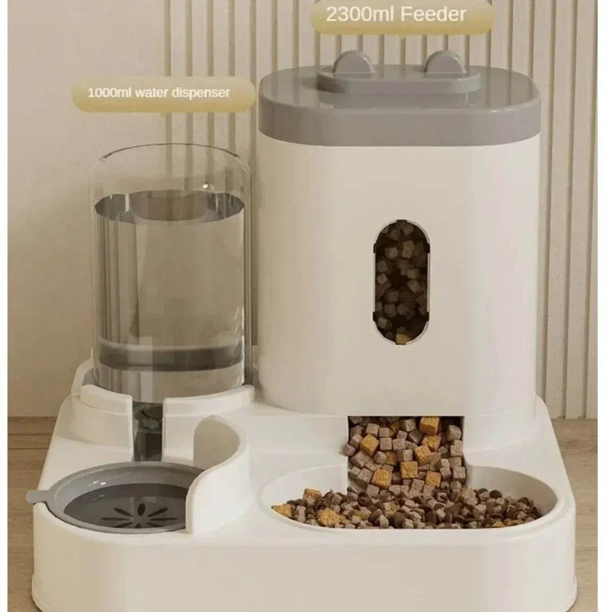 Automatic Pet Feeder Fountain - Moment Pets