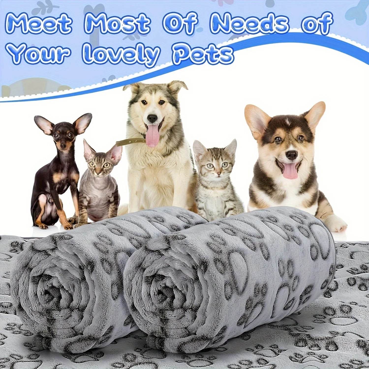 Fluffy Pet Comfort Blanket - Moment Pets