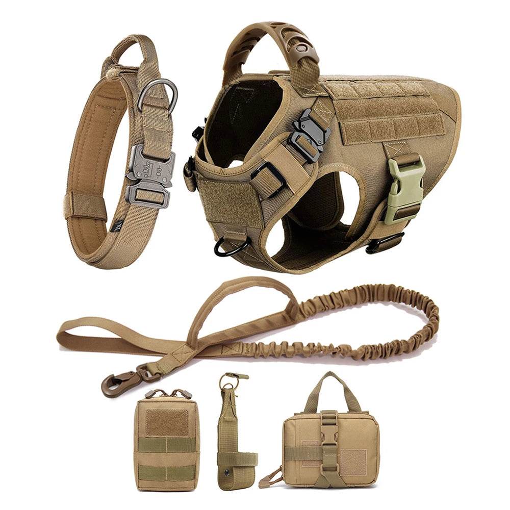 Heavy-Duty Dog Harness Set - Moment Pets