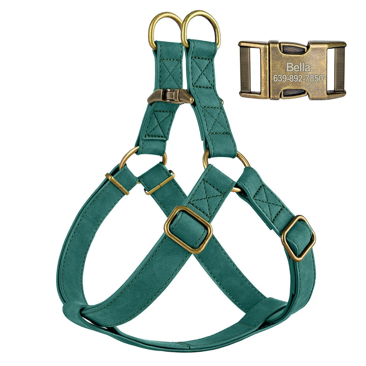 Personalized Engraved Dog Harness