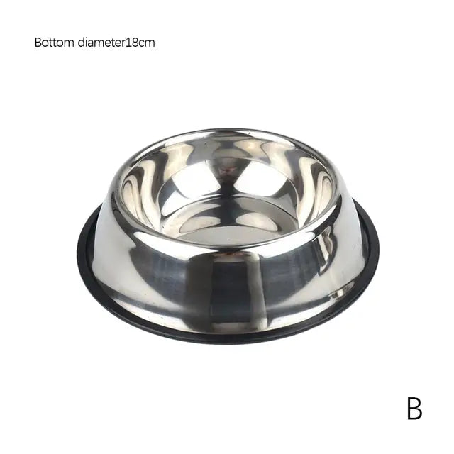 Stainless Steel Dog Feeder Bowl