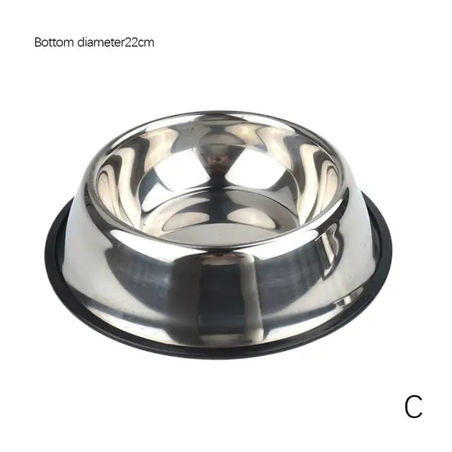 Stainless Steel Dog Feeder Bowl