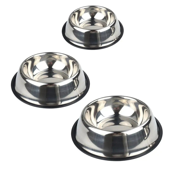 Stainless Steel Dog Feeder Bowl