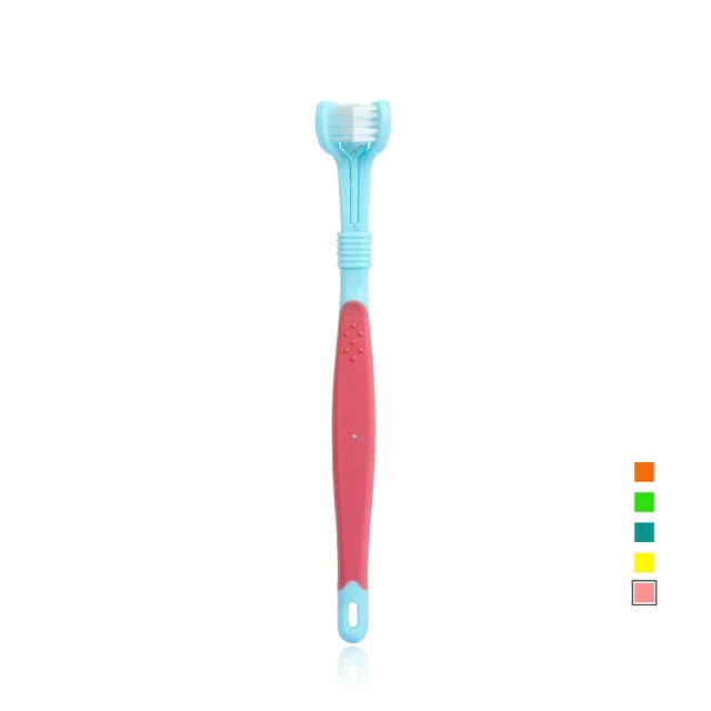 Three Sided Dog Toothbrush