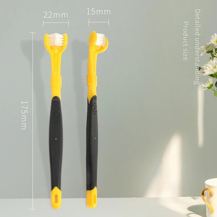 Three Sided Dog Toothbrush