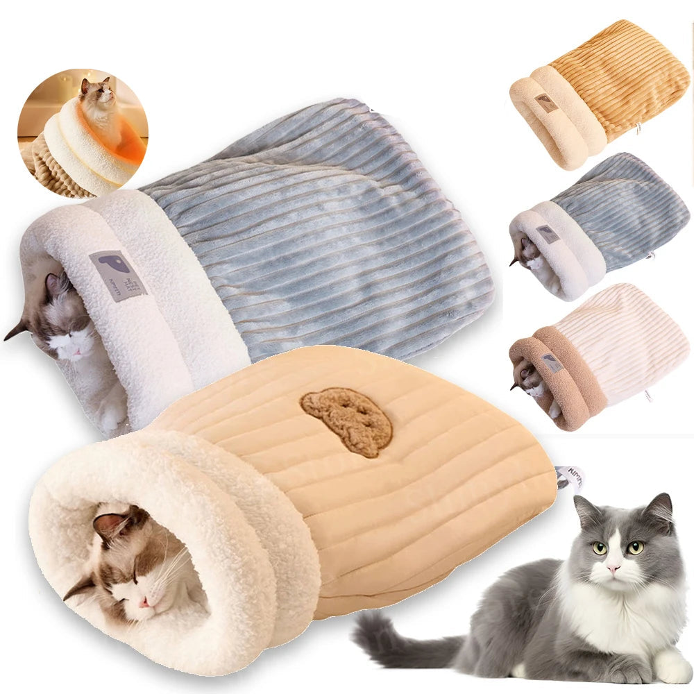 Warm Cat Sleeping Bag - Moment Pets