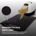 Alfombra Atrapa-Arena para Gatos "PisoLimpio" para mascotas | Aseo y Cuidado - Envío gratis Chile