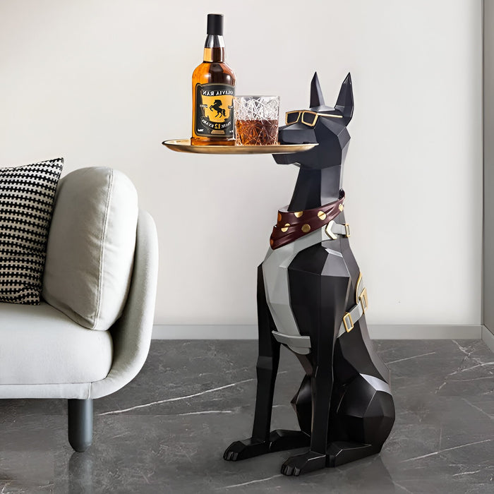 Large Nordic Dog Figurine