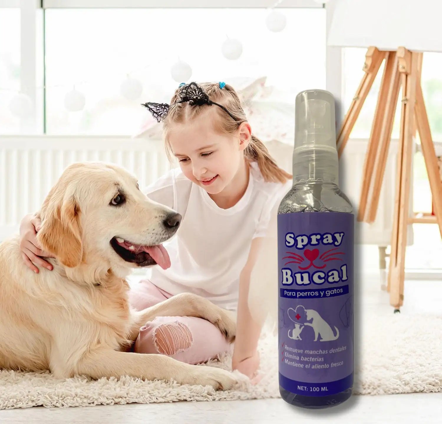 Spray Bucal para la Higiene Dental de tu Mascota para mascotas | Aseo y Cuidado - Envío gratis Chile 