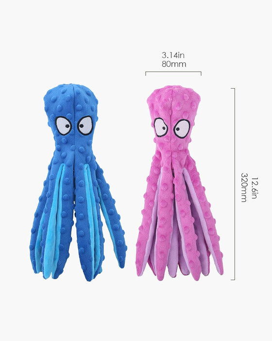 OctoFun Squeaky Dog Toys