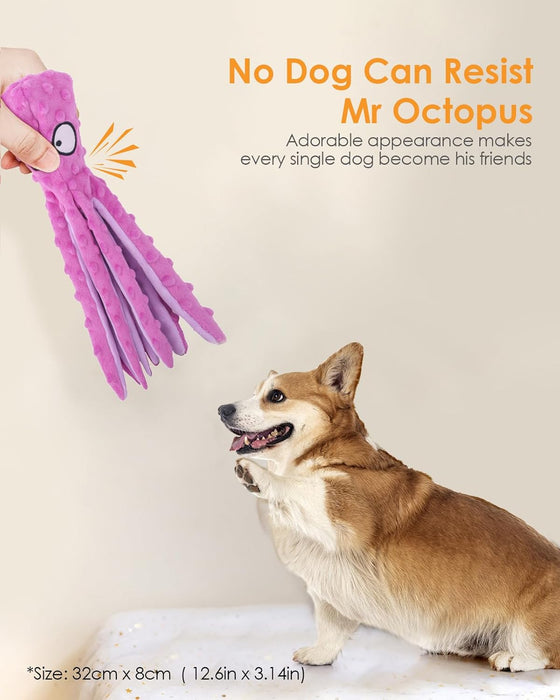 OctoFun Squeaky Dog Toys