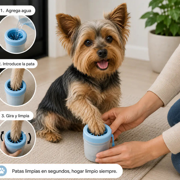 Limpiador de Patas para Mascotas "PataLimpia" - vista alternativa