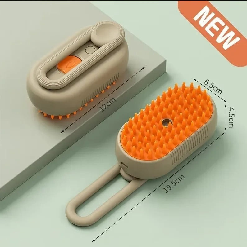 3-in-1 Pet Steamer Brush "VaporPro"